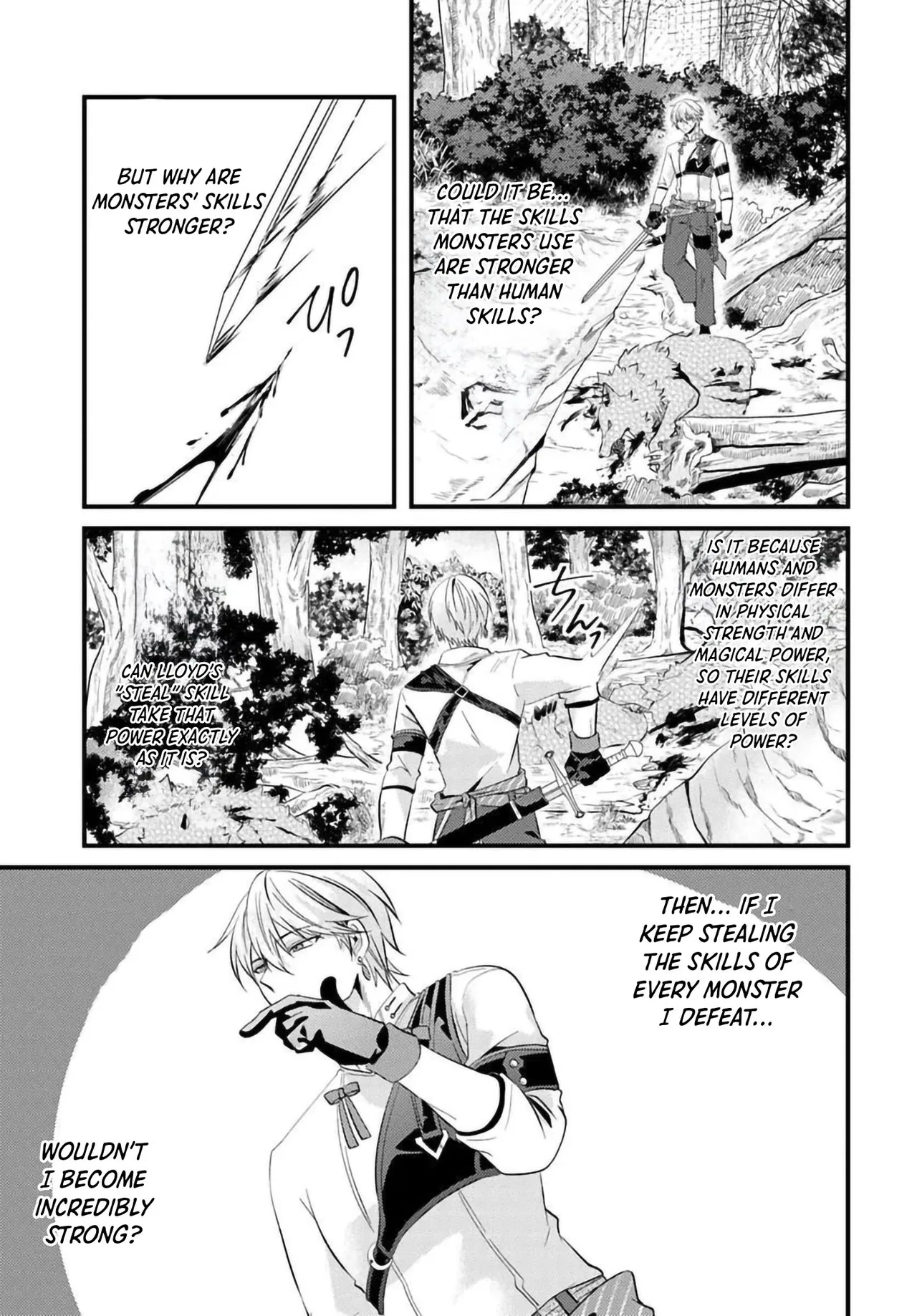Tsuihou-kei no Akuyaku Party no Leader ni Tensei Shita node, Zamaa Sareru Mae ni Jibun o Tsuihou Shimashita.: Skill o Ubau "Steal" tte Akuyakusugiru kedo Tsuyosugiru Chapter 2.2 – Page 1
