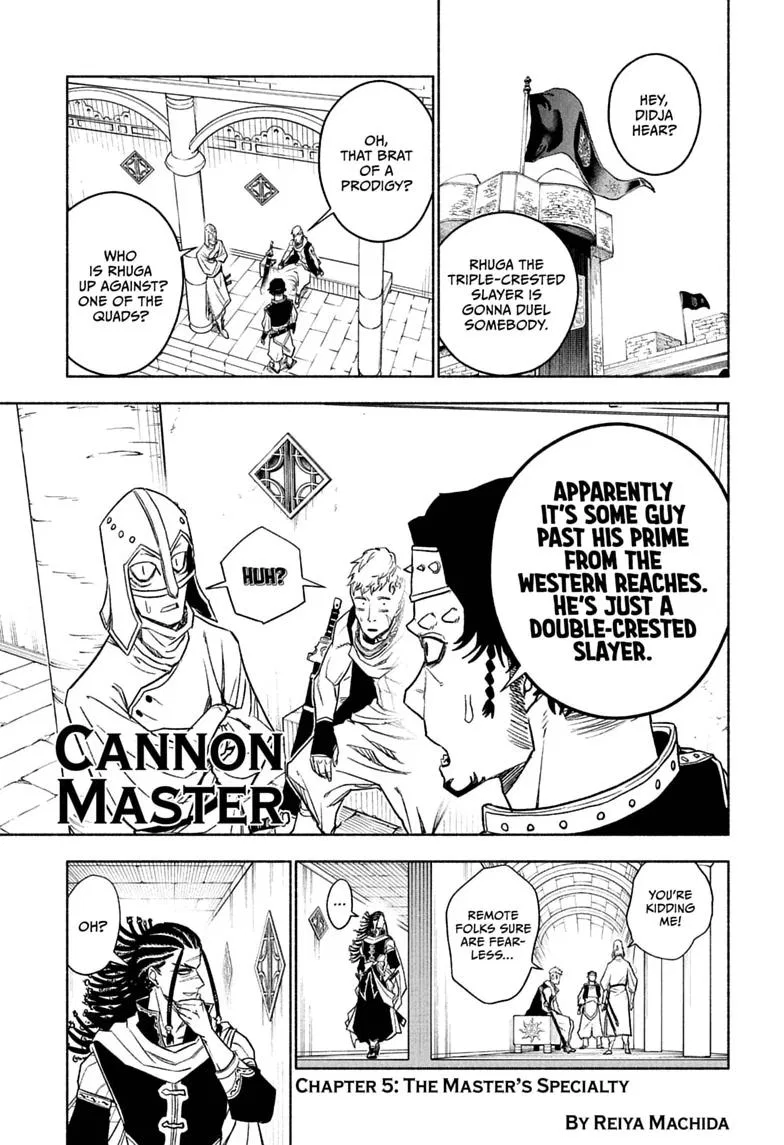 Cannon Master Chapter 5 – Page 1
