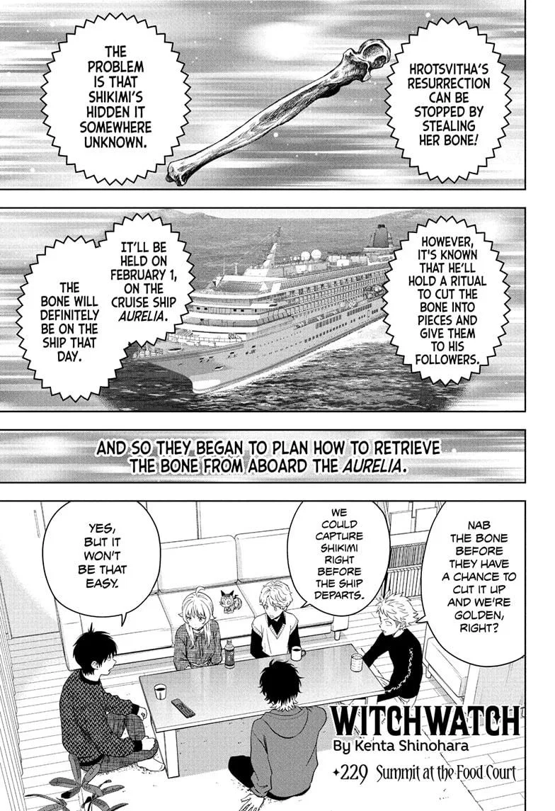 Witch Watch Chapter 229 – Page 1