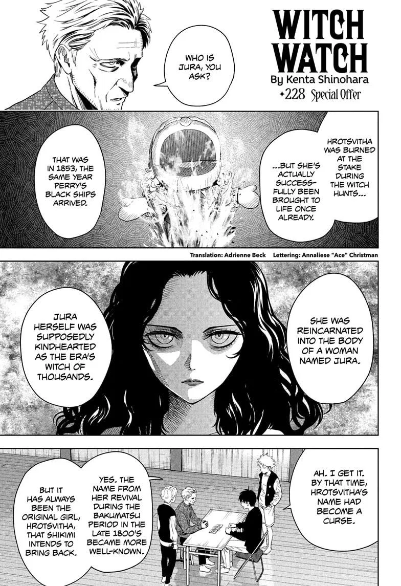 Witch Watch Chapter 228 – Page 1