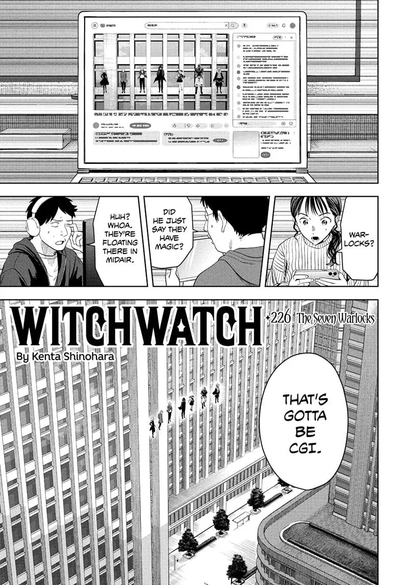 Witch Watch Chapter 226 – Page 1
