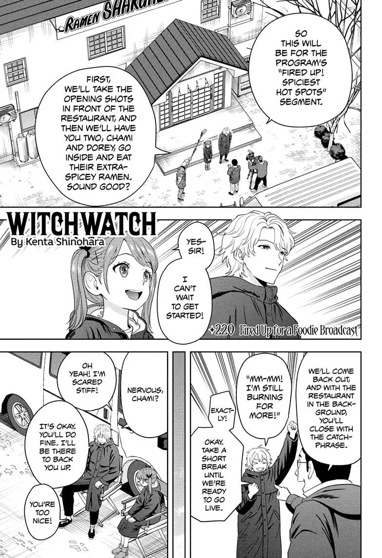 Witch Watch Chapter 220 – Page 1