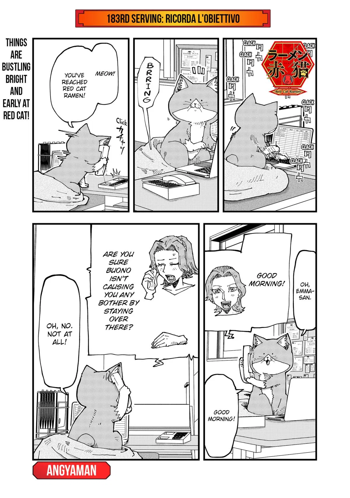Red Cat Ramen Chapter 183 – Page 1