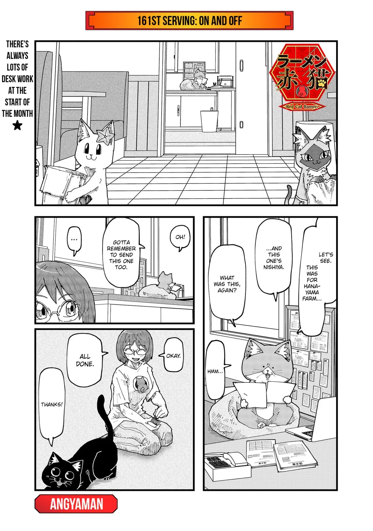 Red Cat Ramen Chapter 161 – Page 1