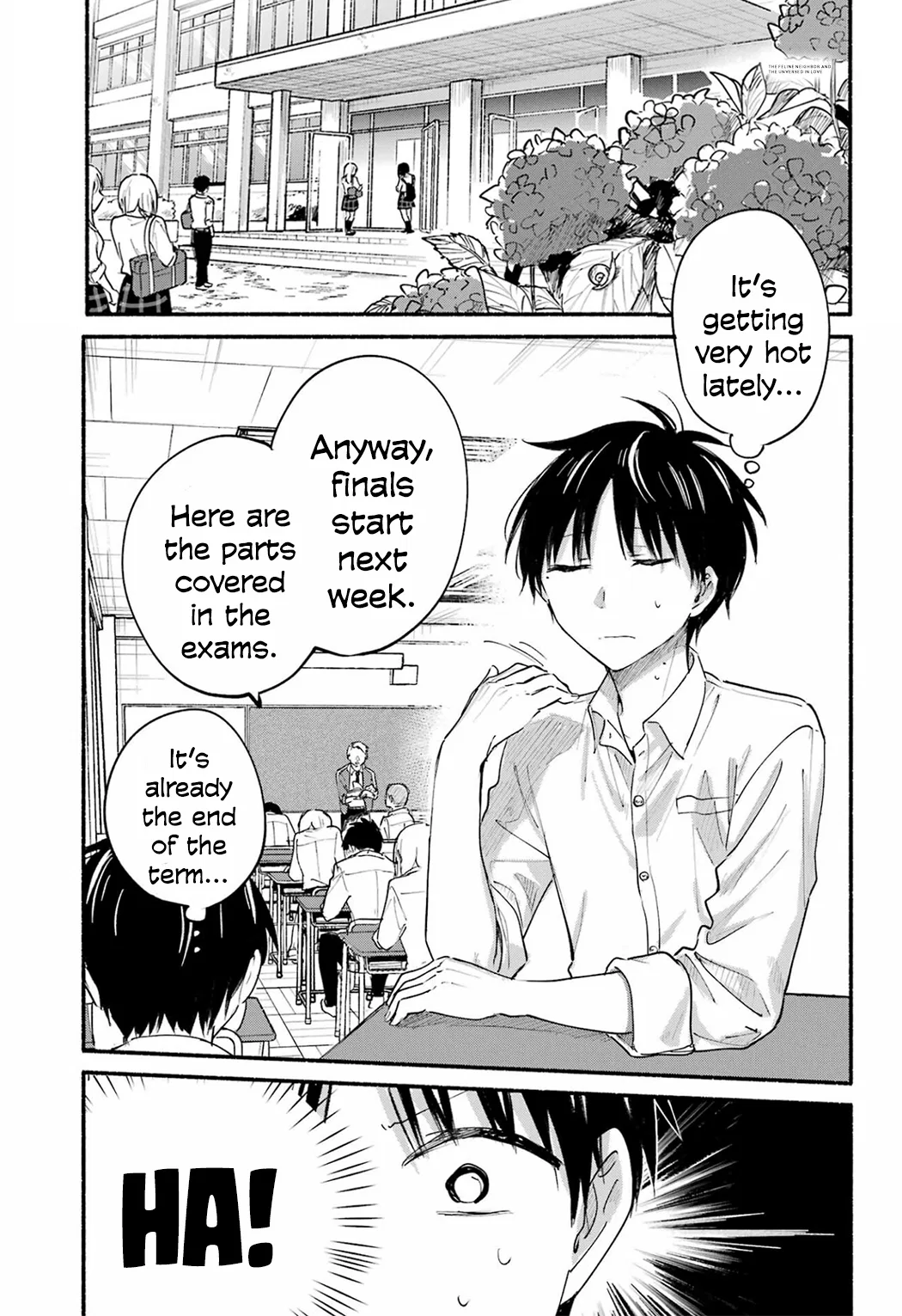 Tonari no Neko to Koi Shirazu Chapter 16 – Page 1