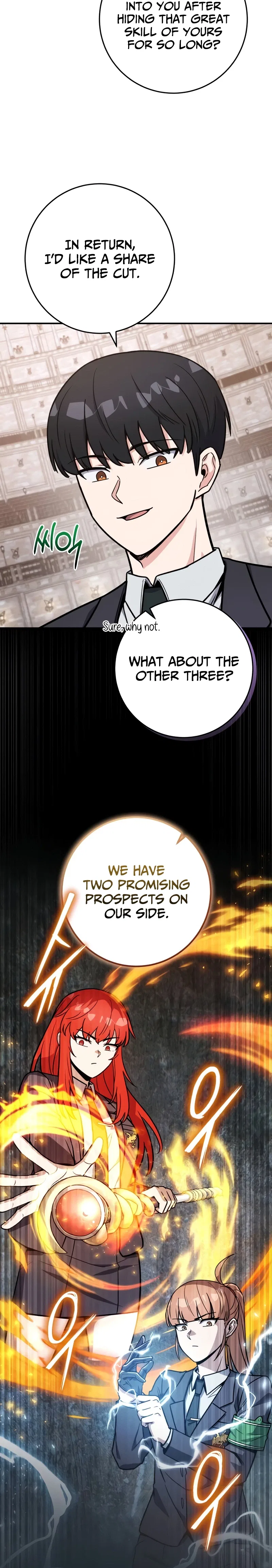 The Support Ate it All Chapter 49 – Page 12