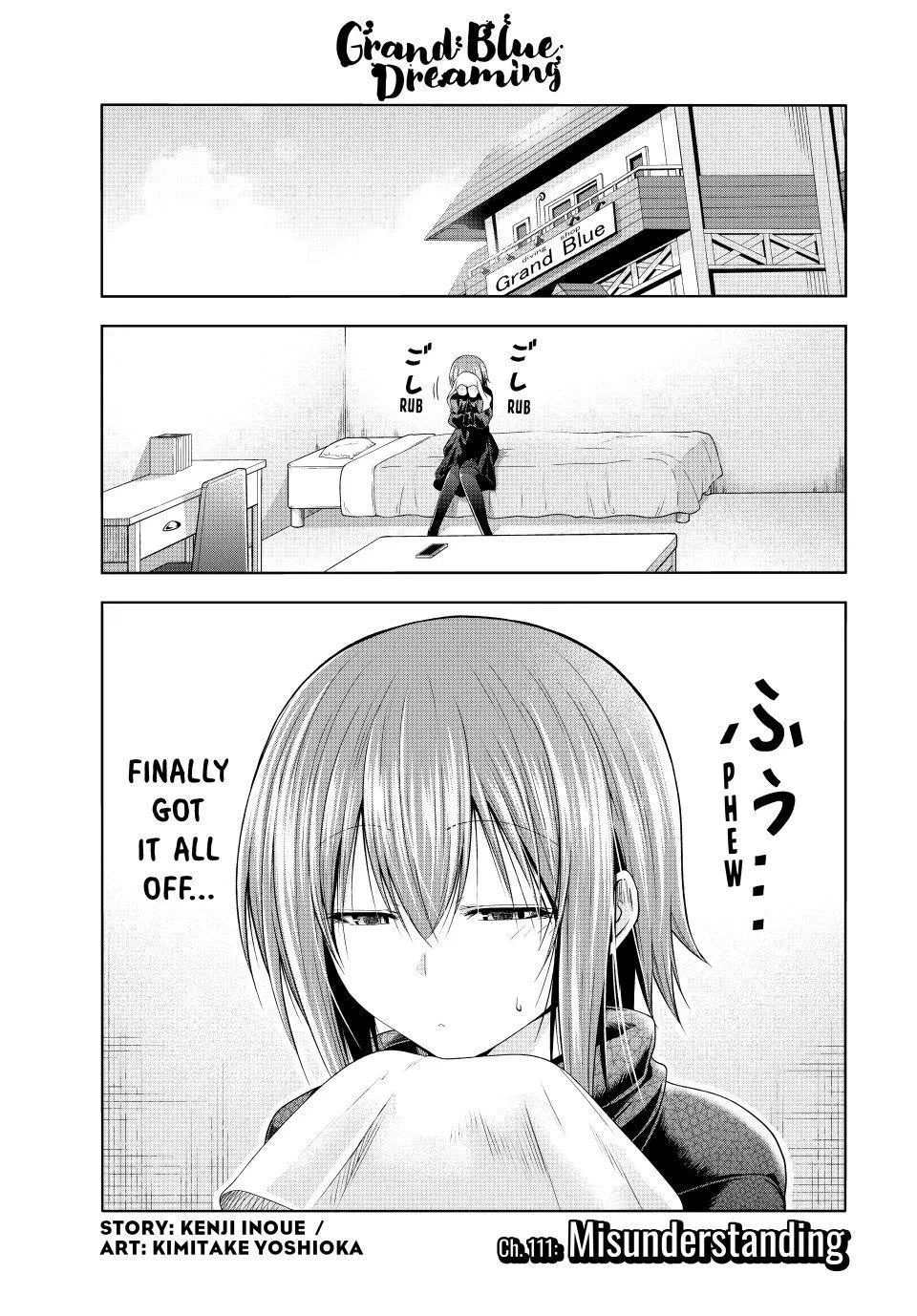 Grand Blue Dreaming Chapter 111 – Page 1