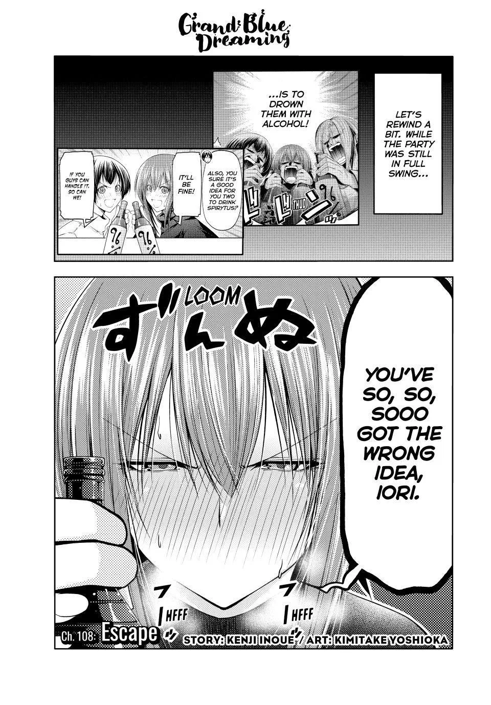 Grand Blue Dreaming Chapter 108 – Page 1