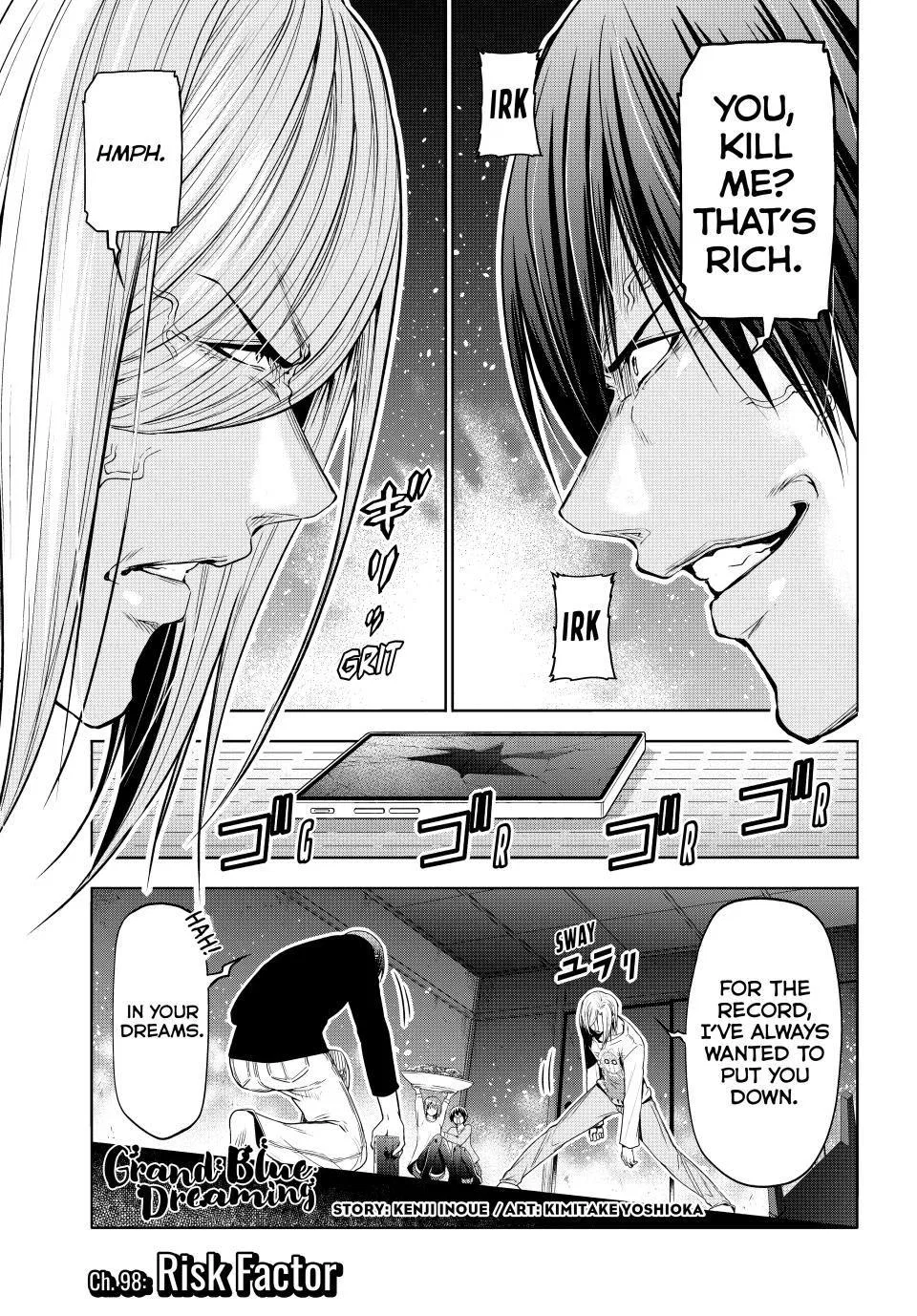 Grand Blue Dreaming Chapter 98 – Page 1