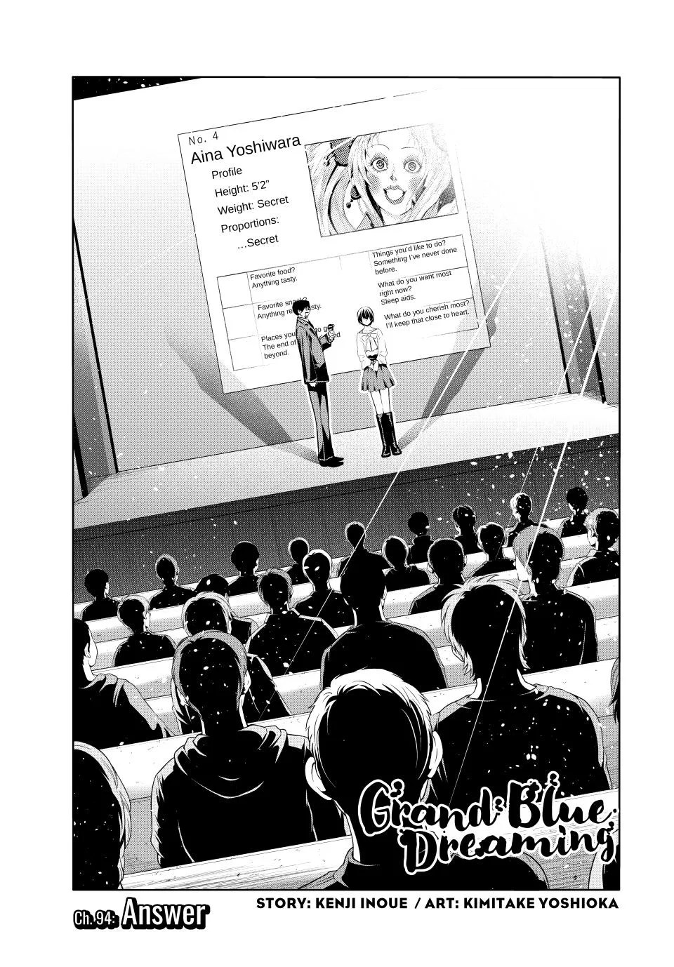 Grand Blue Dreaming Chapter 94 – Page 1