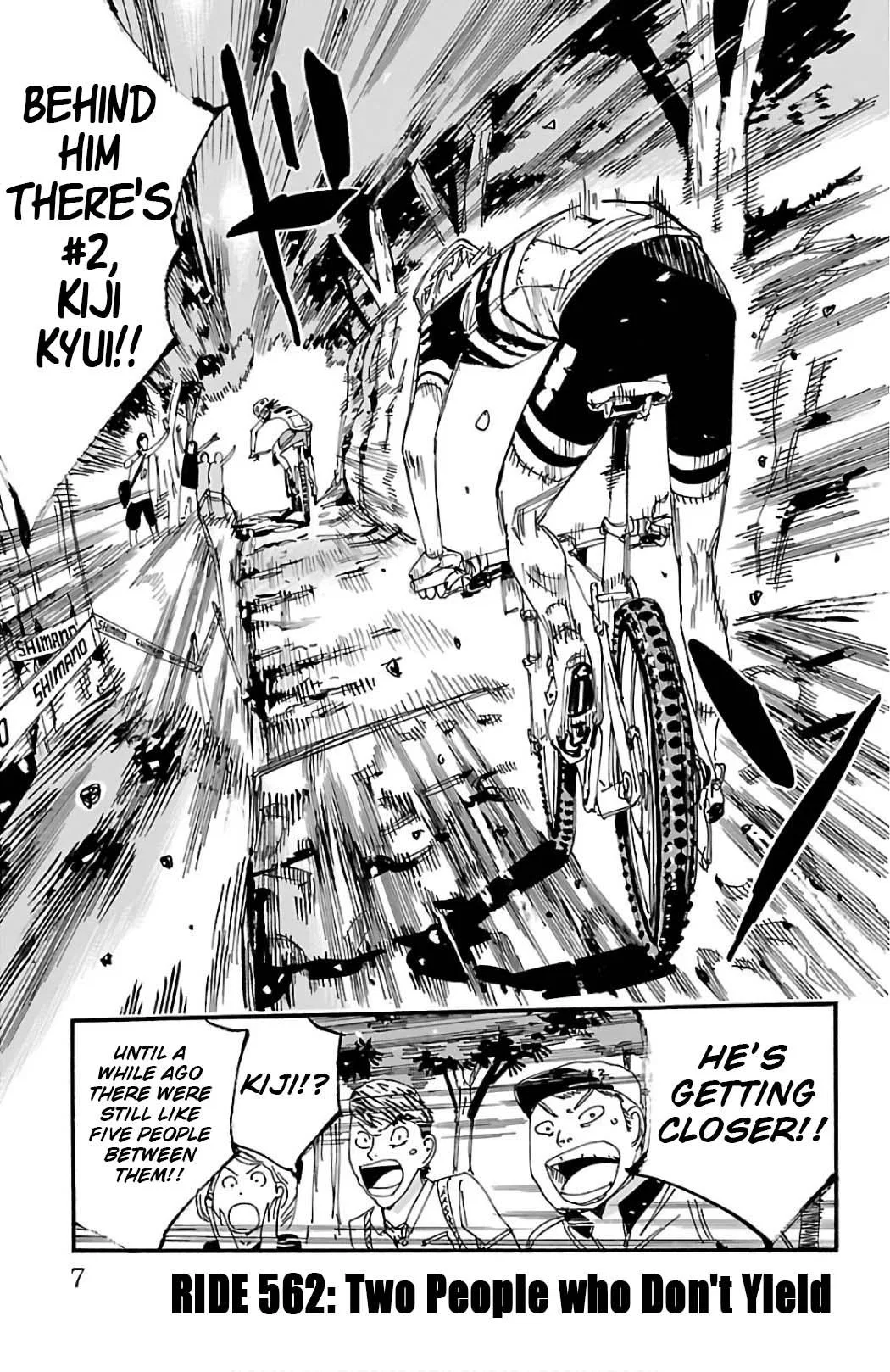 Yowamushi Pedal Chapter 562 – Page 1