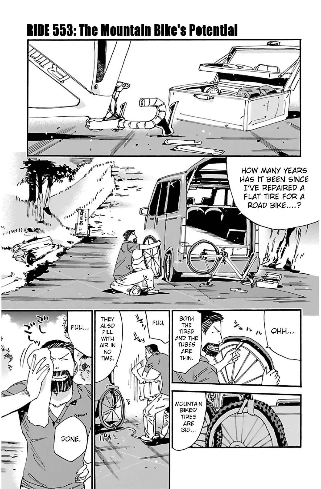 Yowamushi Pedal Chapter 553 – Page 1