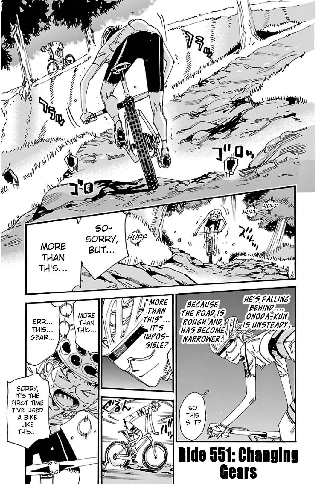 Yowamushi Pedal Chapter 551 – Page 1