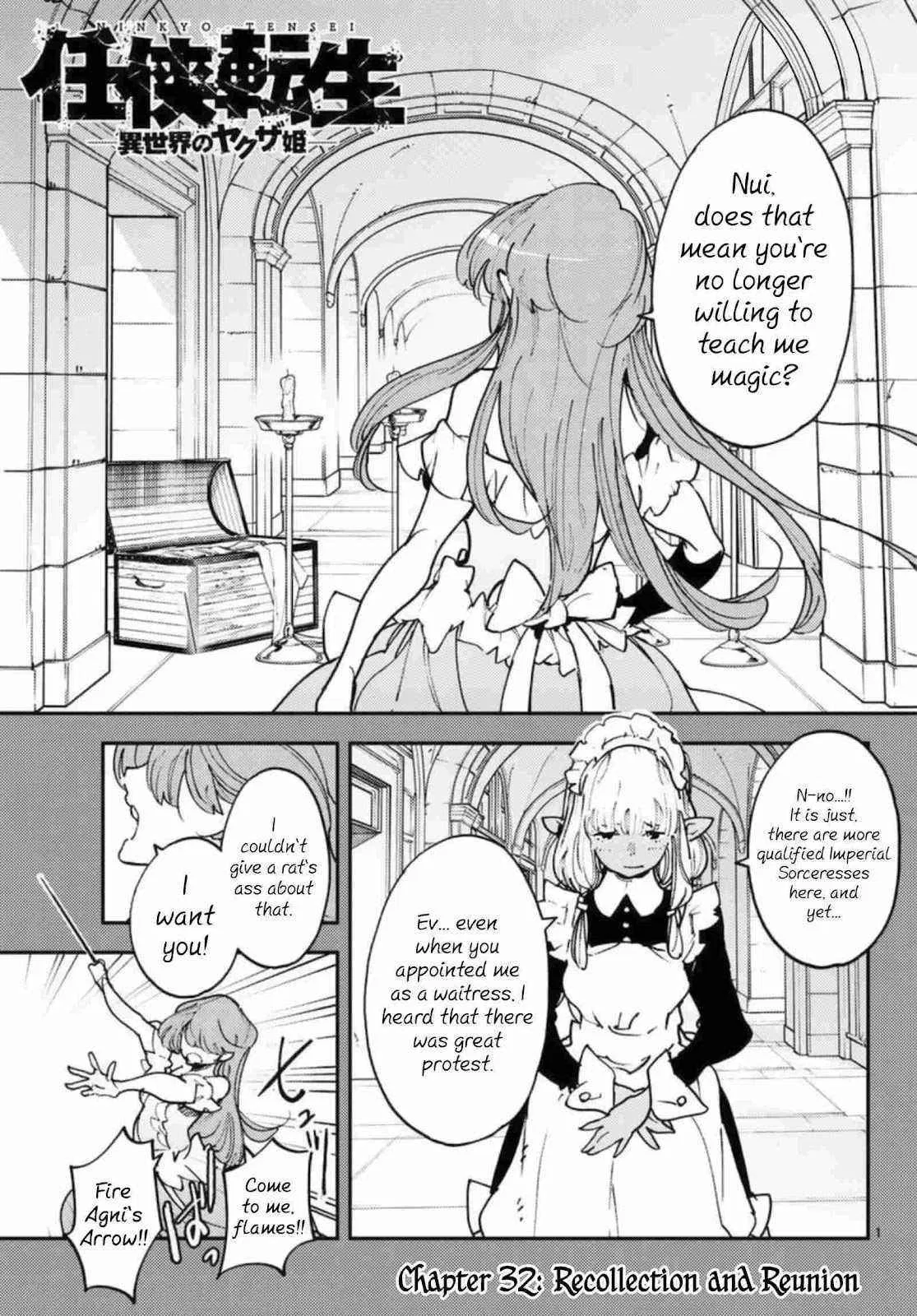 Yakuza Reincarnation Chapter 32 – Page 1