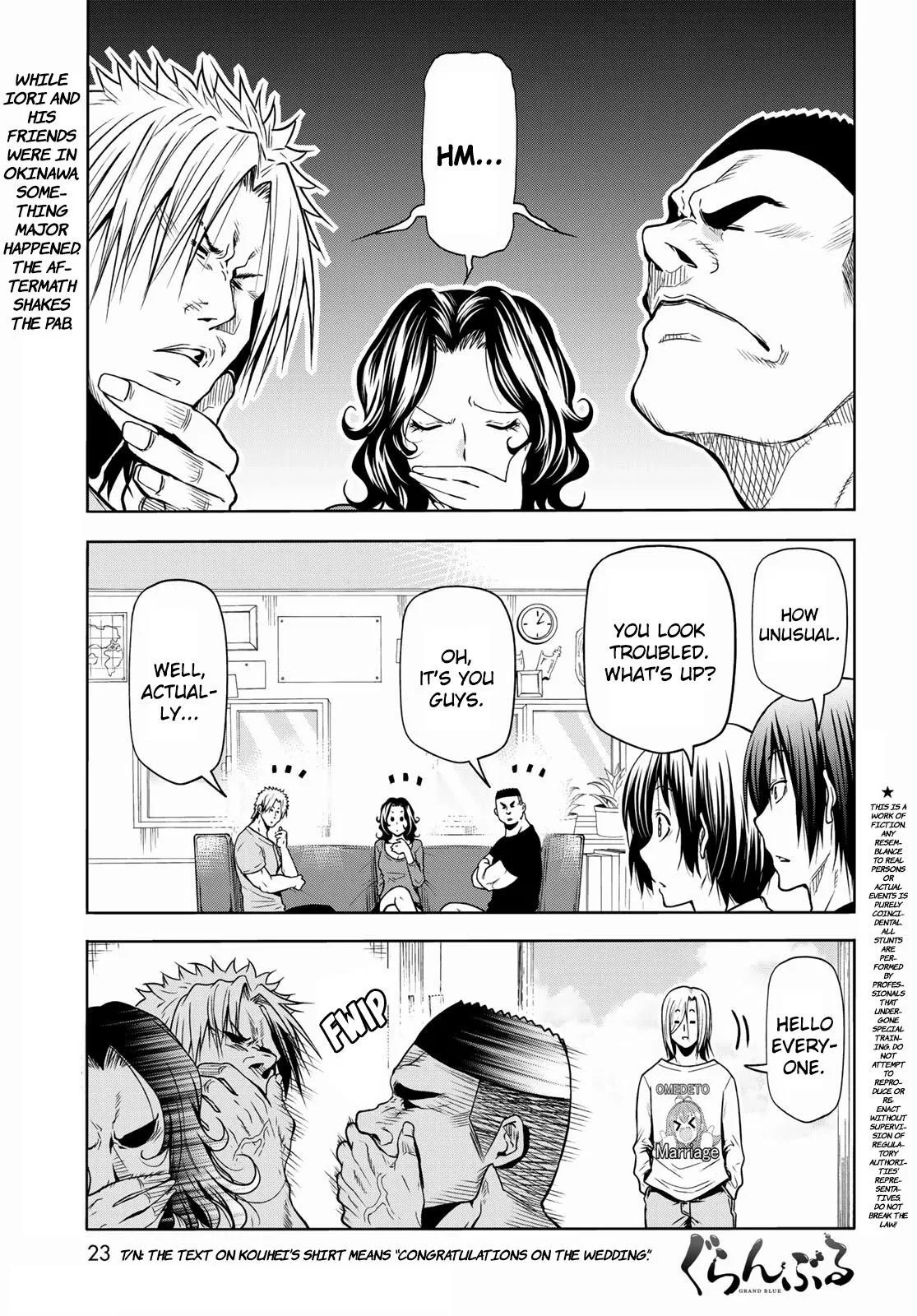 Grand Blue Dreaming Chapter 72 – Page 1