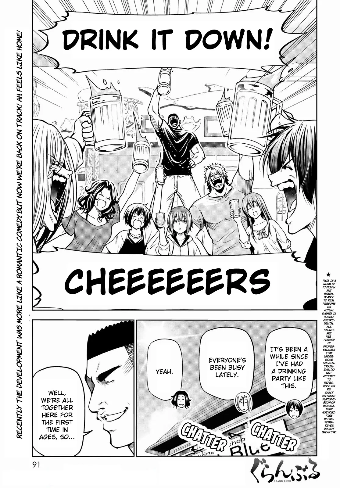 Grand Blue Dreaming Chapter 70 – Page 1
