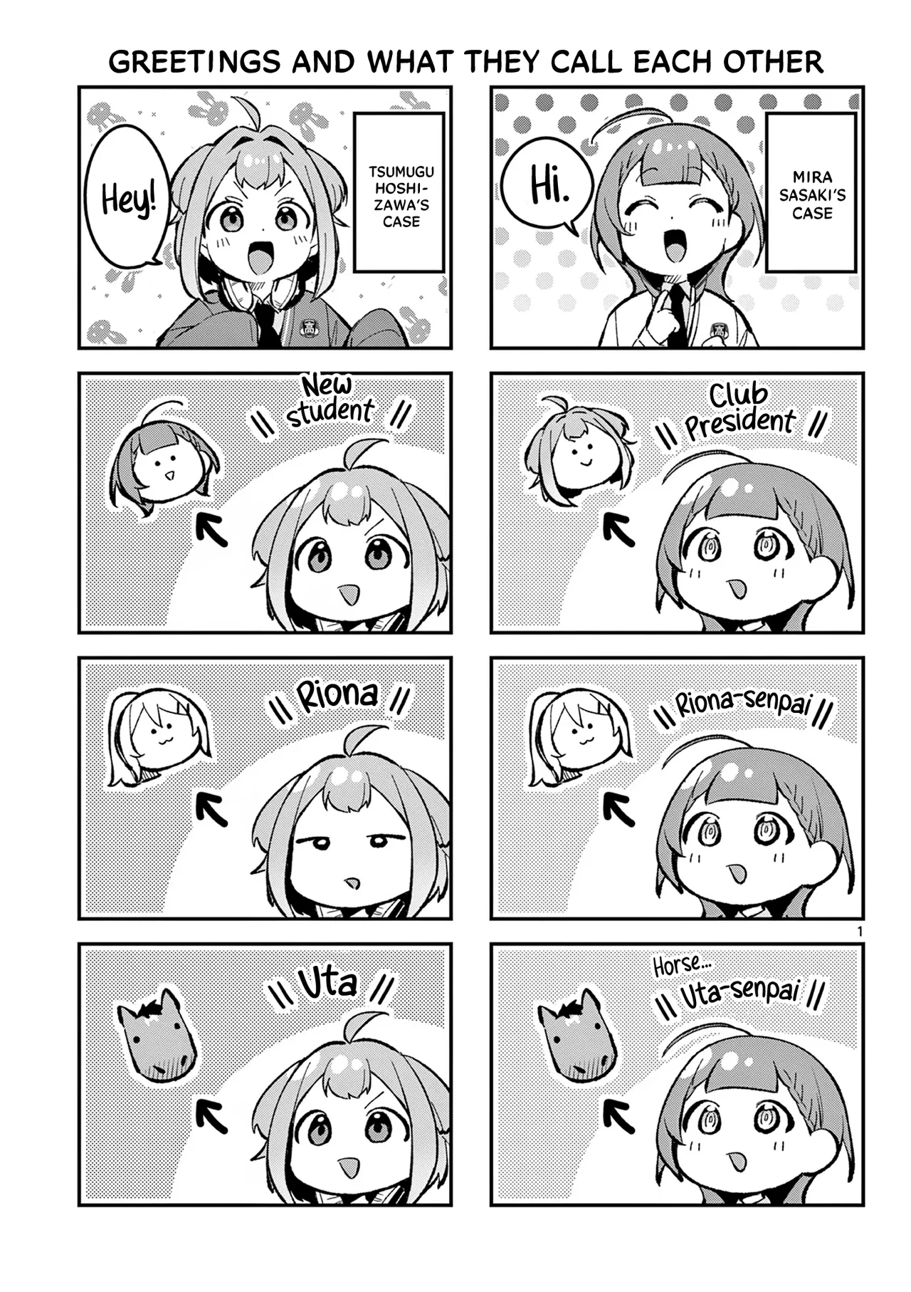 Houkago Voca-Ken de! Chapter 3.5 – Page 1