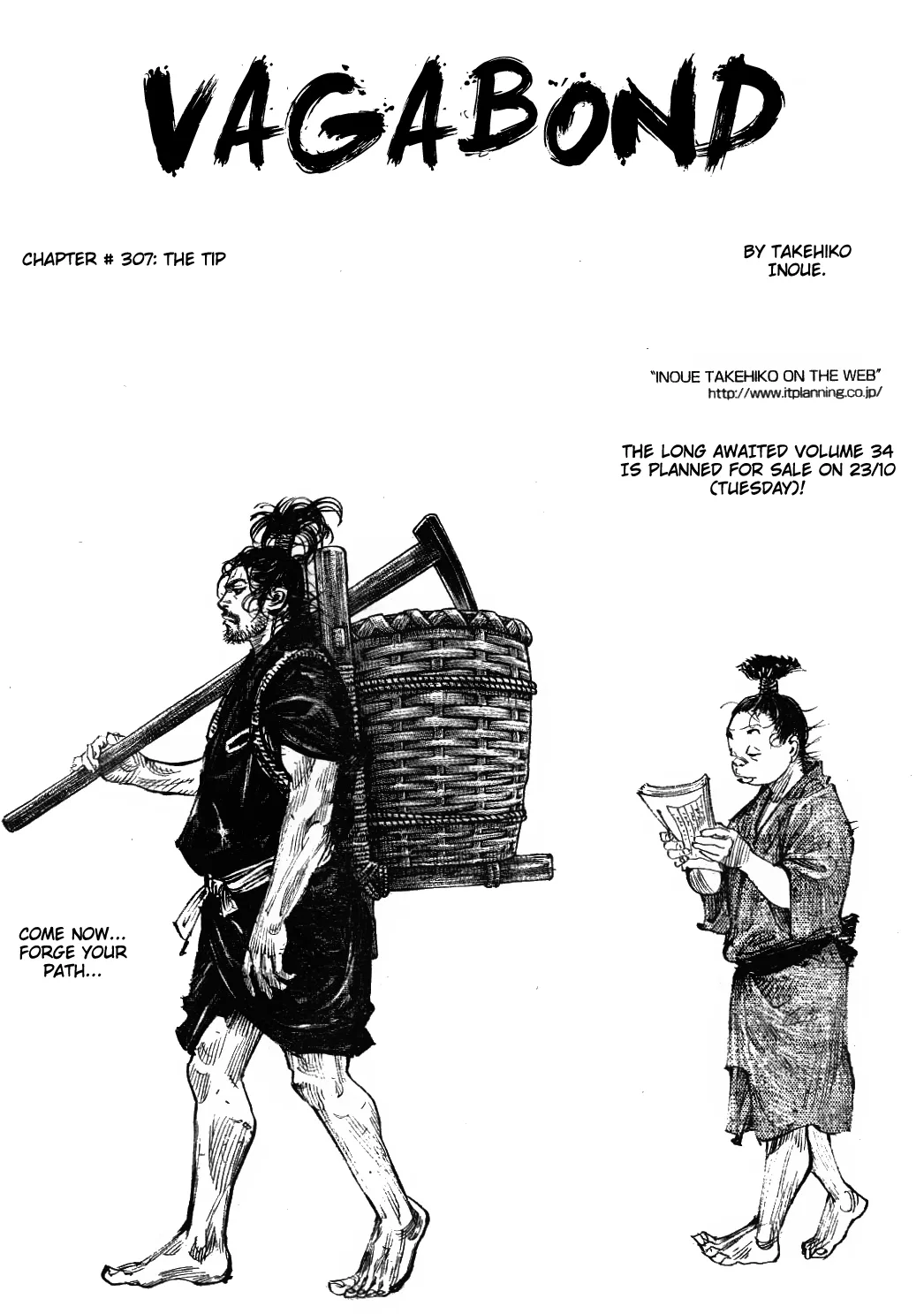 Vagabond Chapter 307 – Page 1
