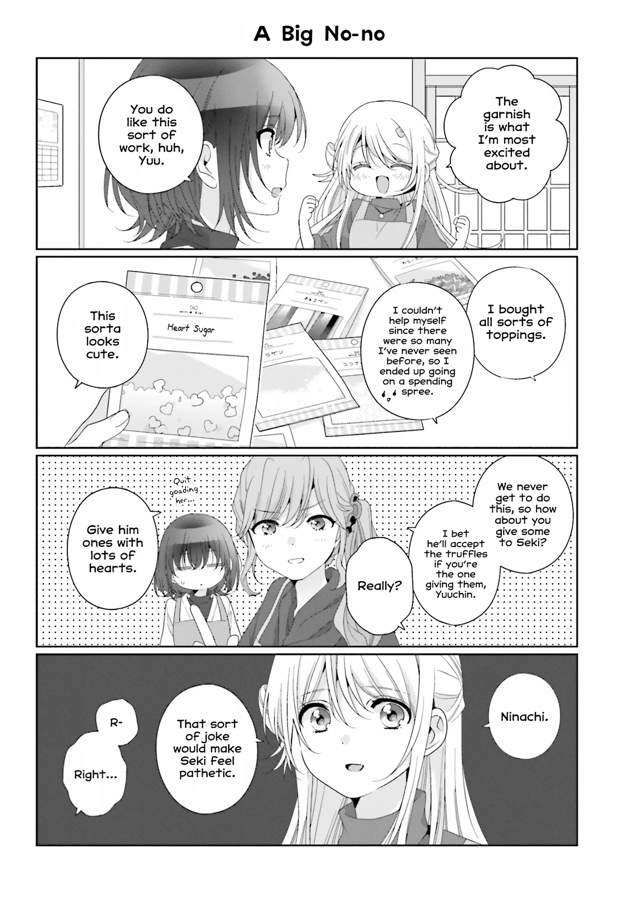 Anime – I Made Friends with the Second Prettiest Girl in My Class Chapter 42.5 – Page 2