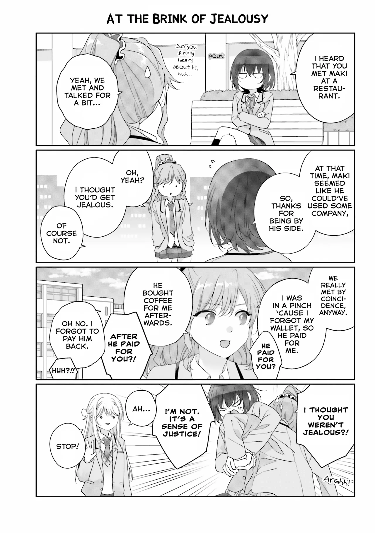 Anime – I Made Friends with the Second Prettiest Girl in My Class Chapter 32.6 – Page 3