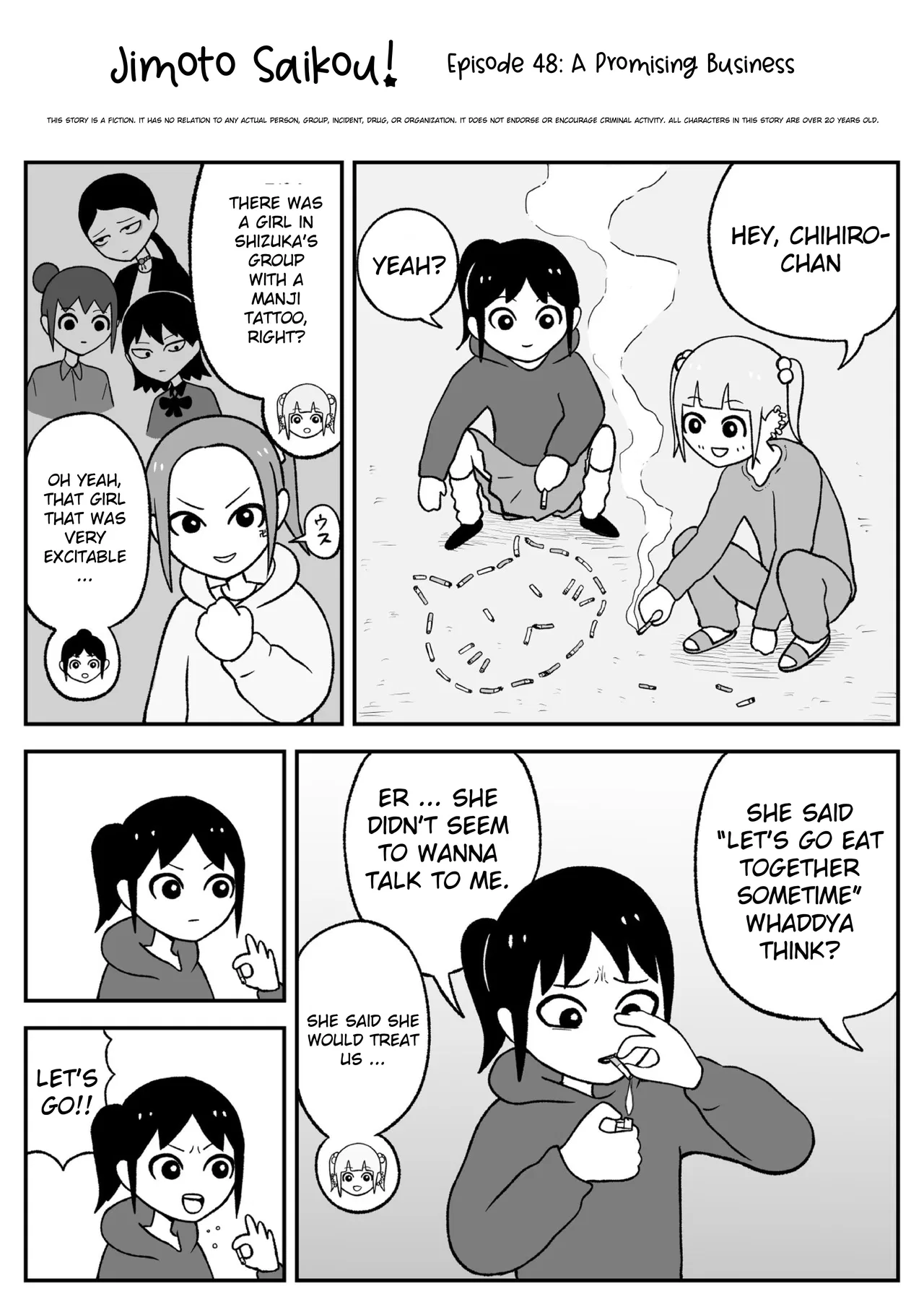 Jimoto Saikou! Chapter 49 – Page 1