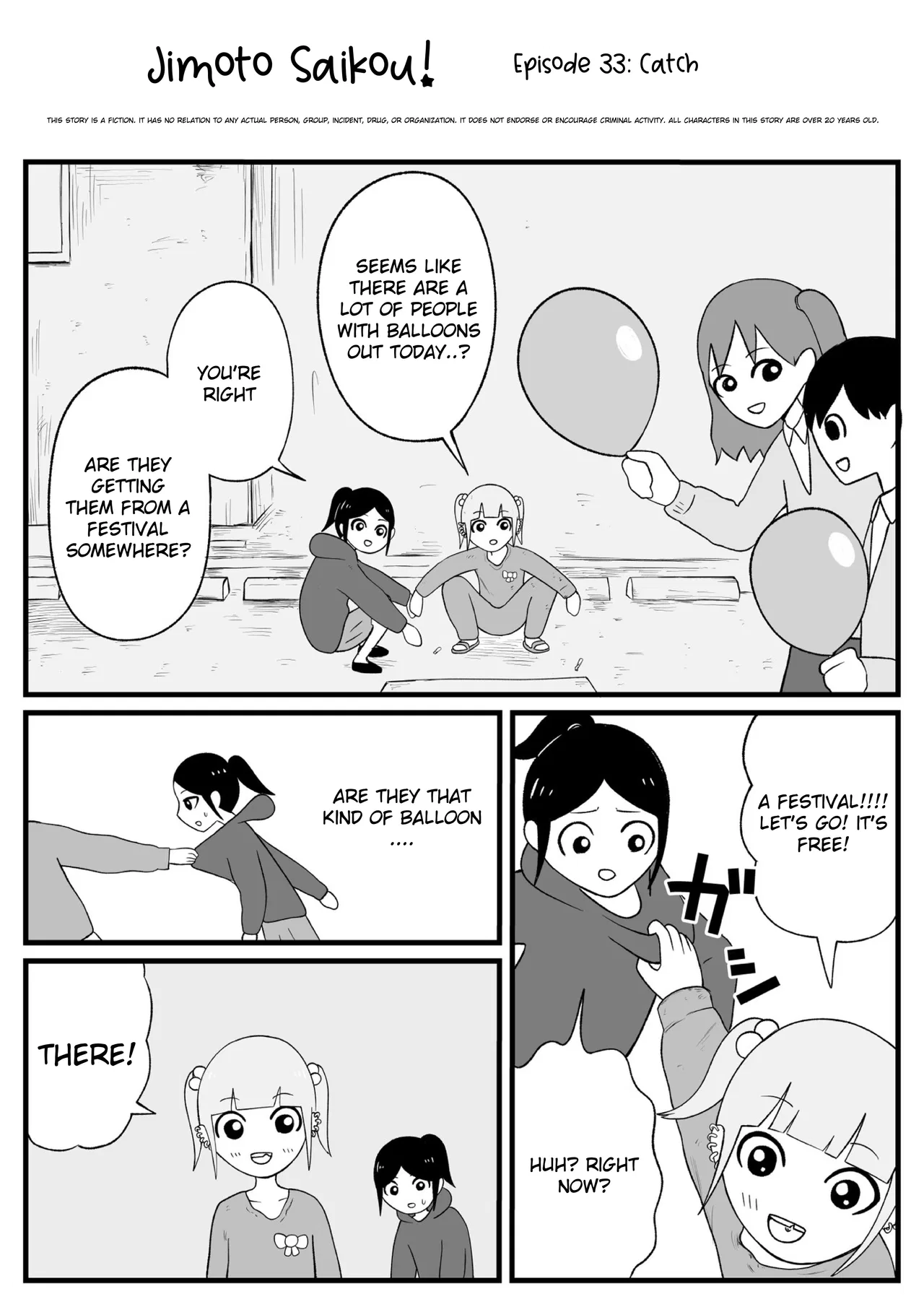 Jimoto Saikou! Chapter 34 – Page 1