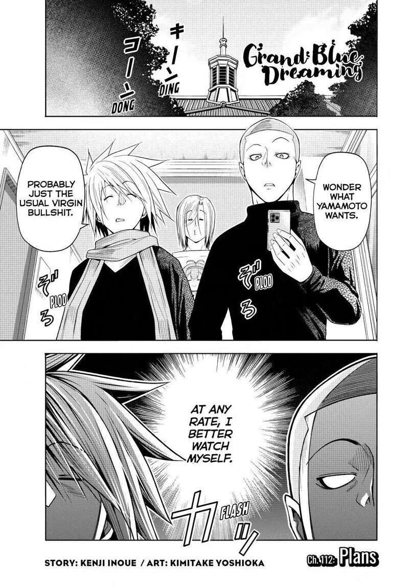 Grand Blue manga Chapter 112 – Page 1