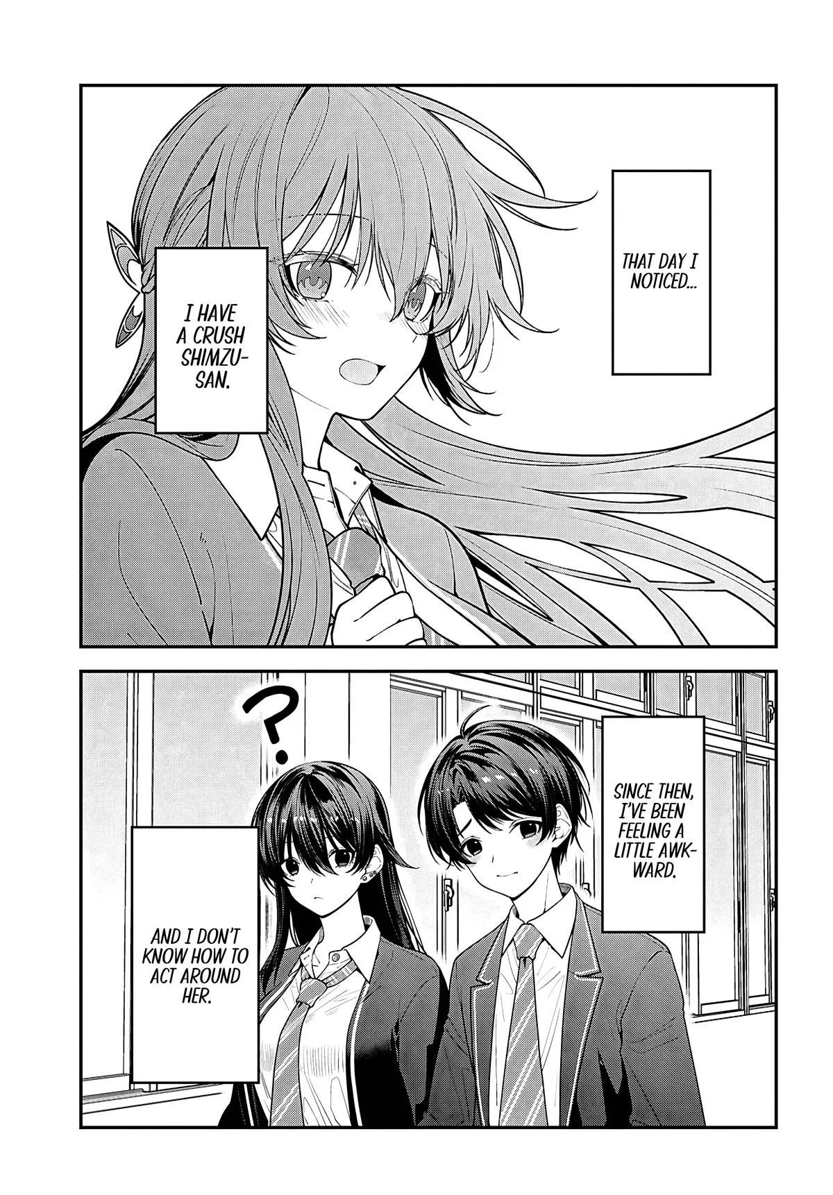 The Delinquent Girl Beside Me Suddenly Dyed Her Hair Black Chapter 16 – Page 1