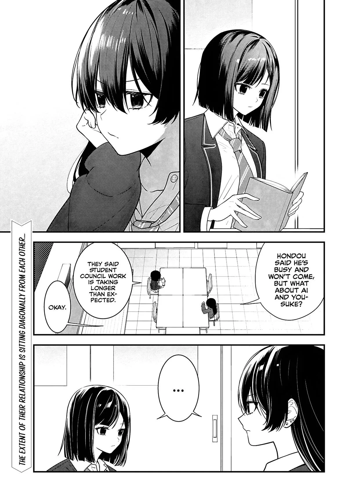 The Delinquent Girl Beside Me Suddenly Dyed Her Hair Black Chapter 13 – Page 1
