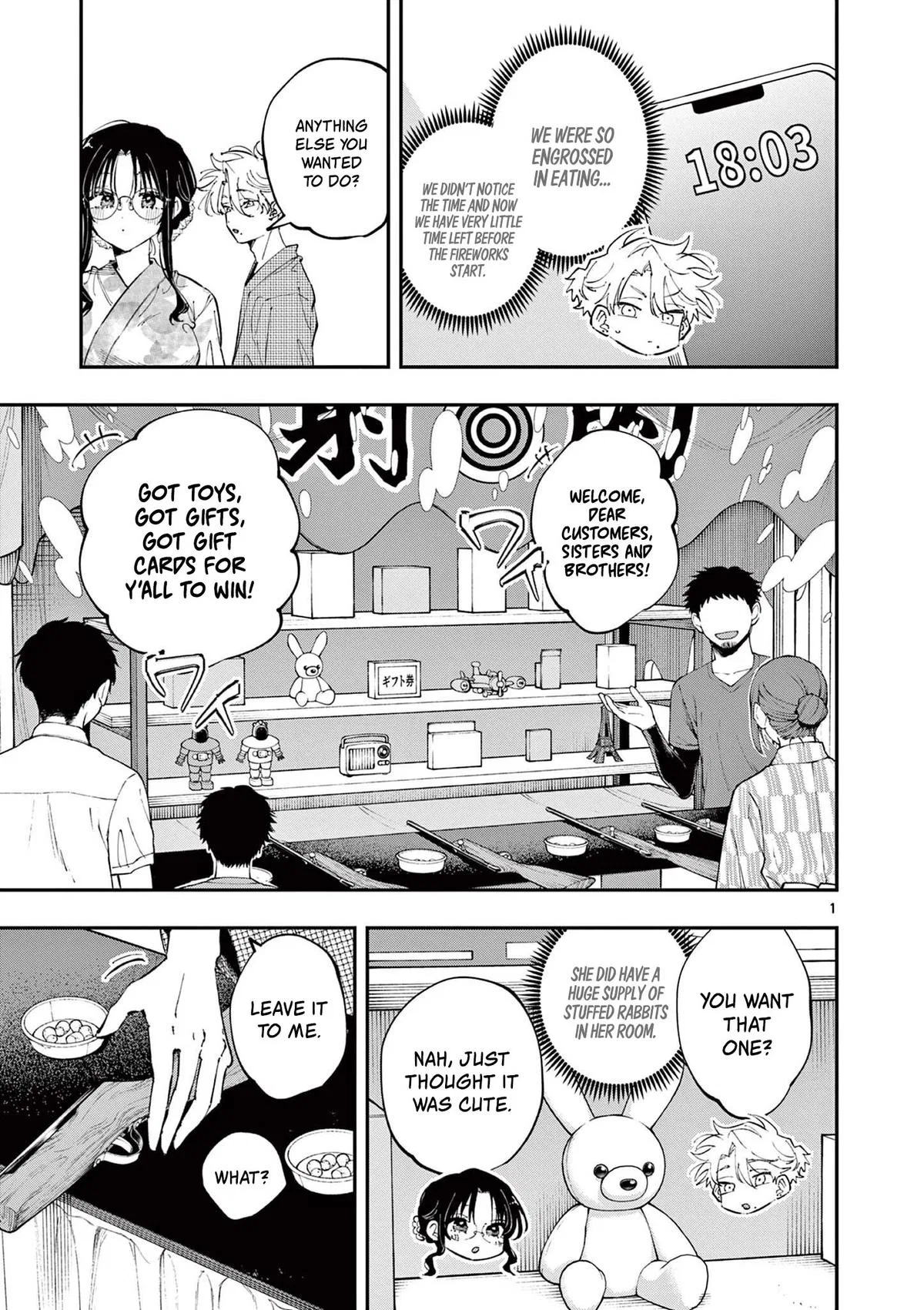 The weirdo one desk over keeps giving me THAT kind of look Chapter 80 – Page 1