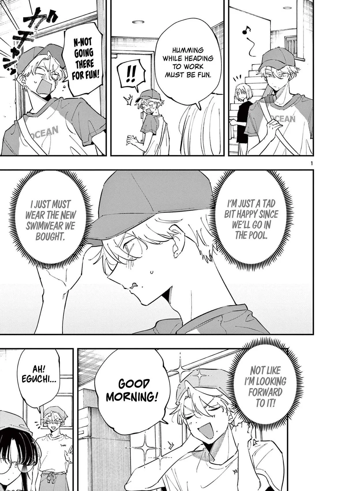 The weirdo one desk over keeps giving me THAT kind of look Chapter 66 – Page 1