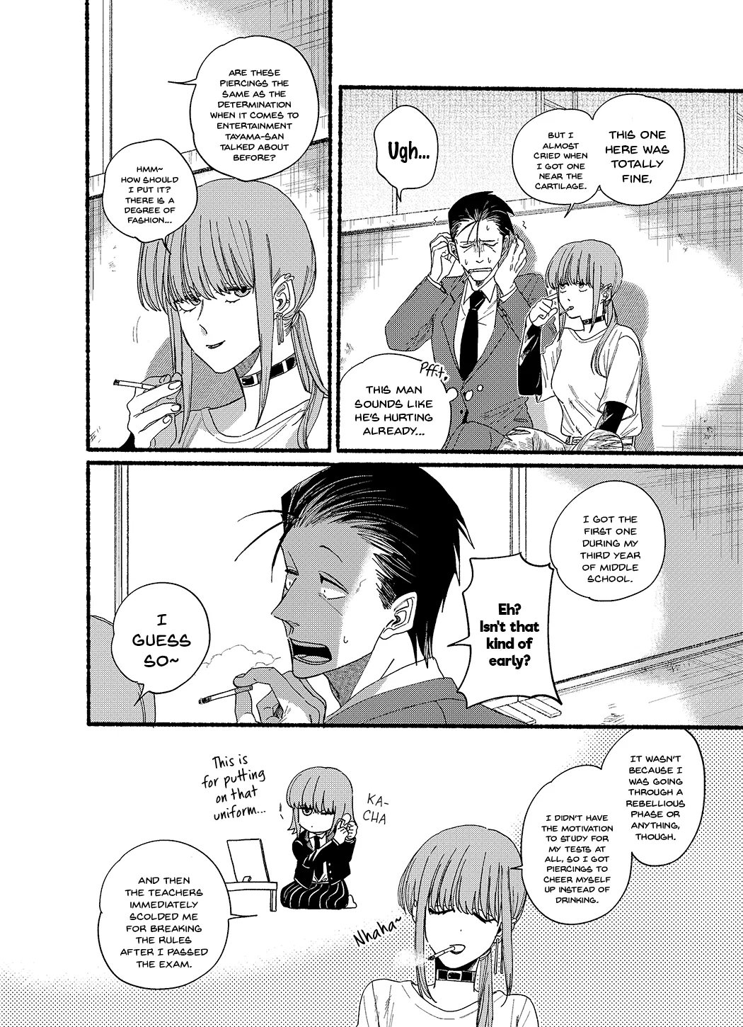 Anime – Smoking Behind the Supermarket with You Chapter 30.5 – Page 4