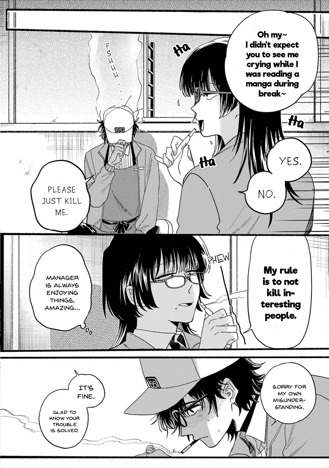 Anime – Smoking Behind the Supermarket with You Chapter 28.7 – Page 18