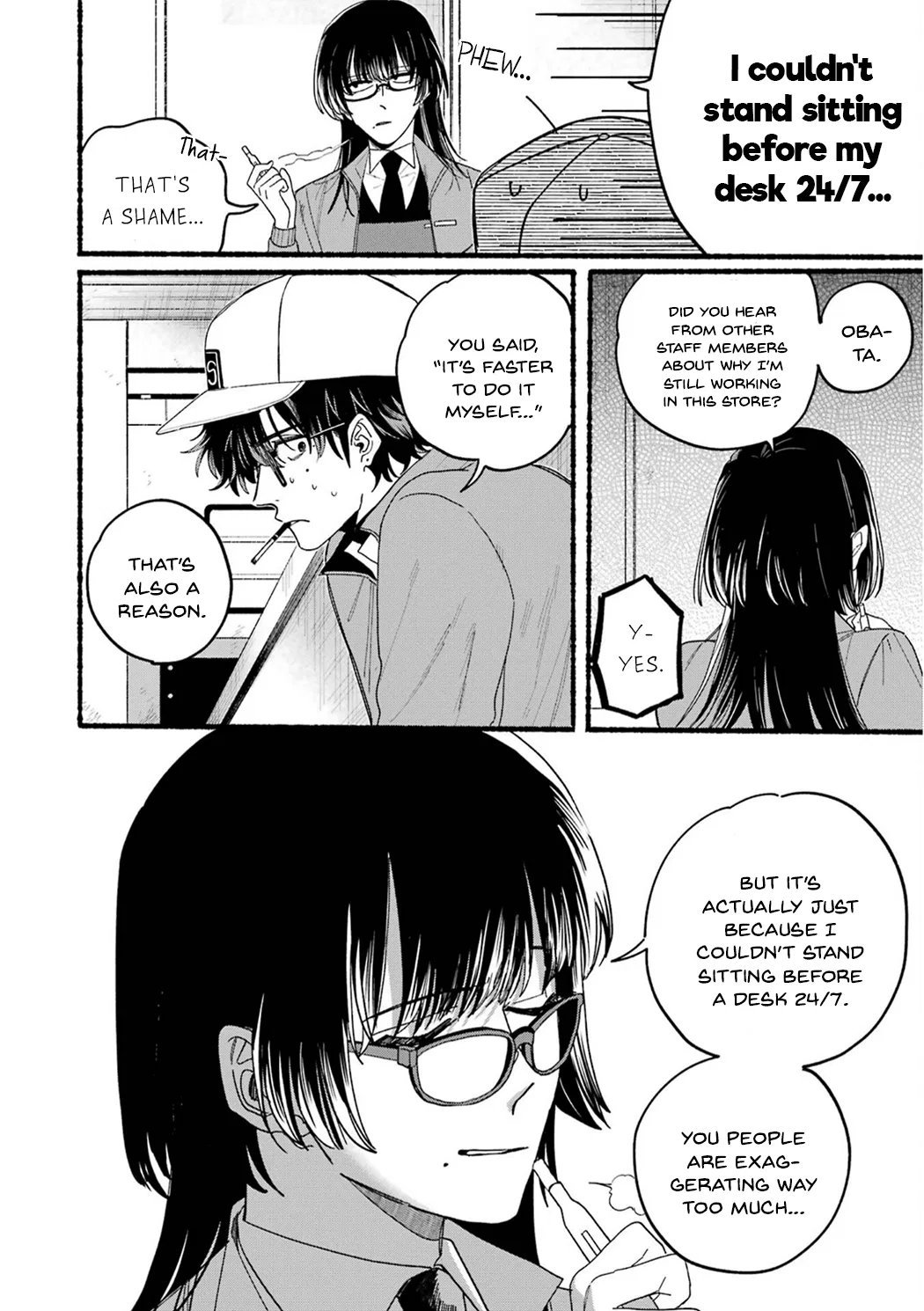 Anime – Smoking Behind the Supermarket with You Chapter 28.7 – Page 22