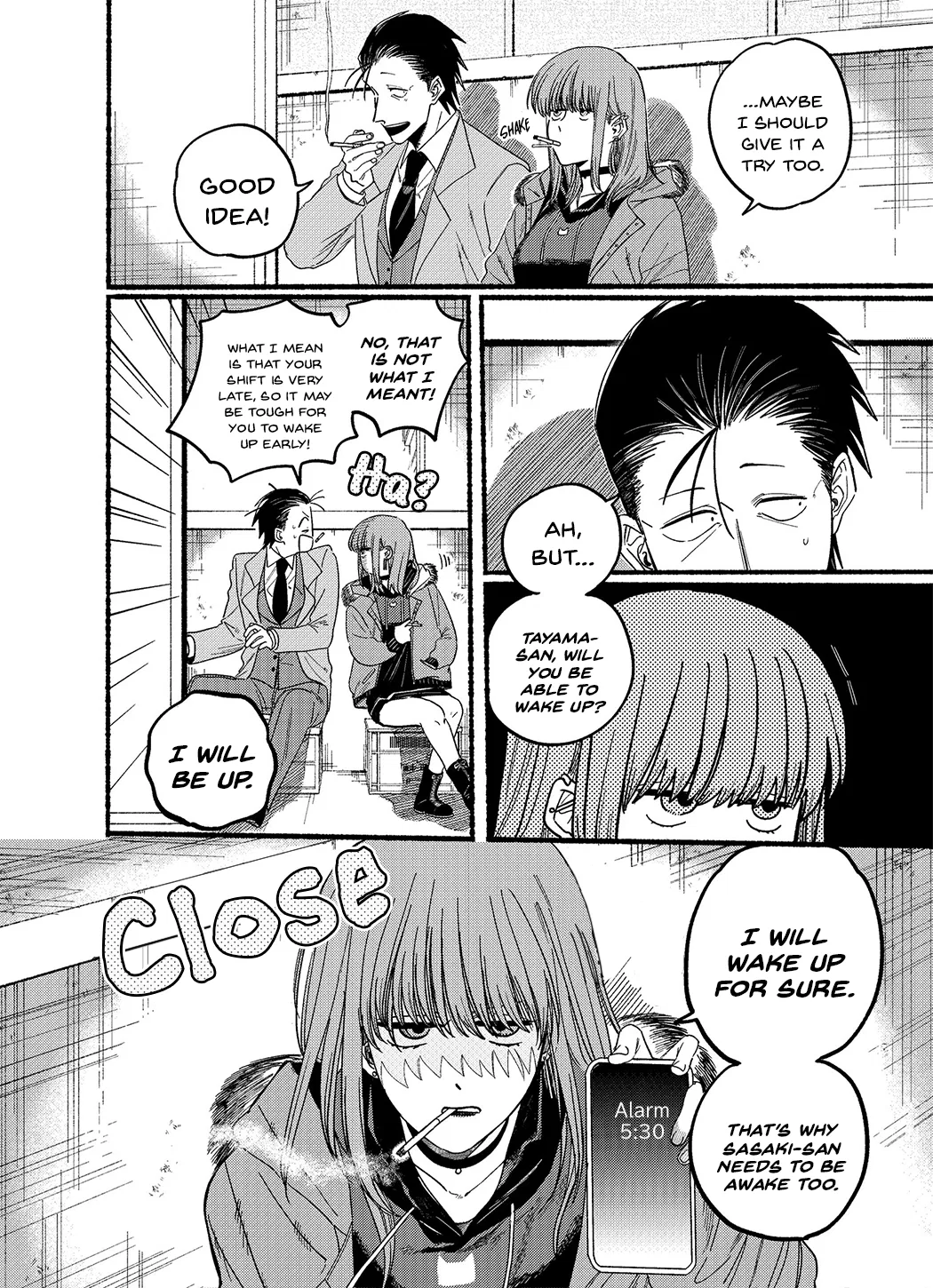 Anime – Smoking Behind the Supermarket with You Chapter 25.6 – Page 4