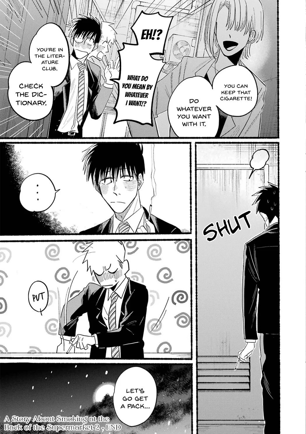 Anime – Smoking Behind the Supermarket with You Chapter 24.6 – Page 21