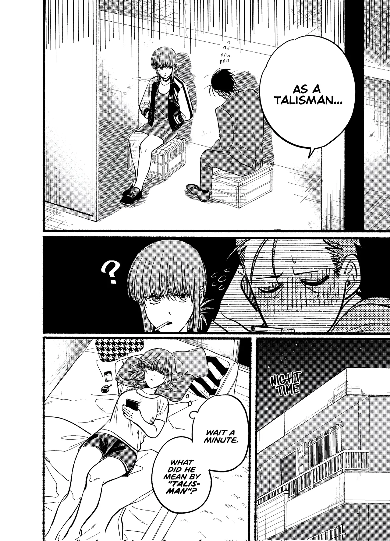 Anime – Smoking Behind the Supermarket with You Chapter 21.1 – Page 8