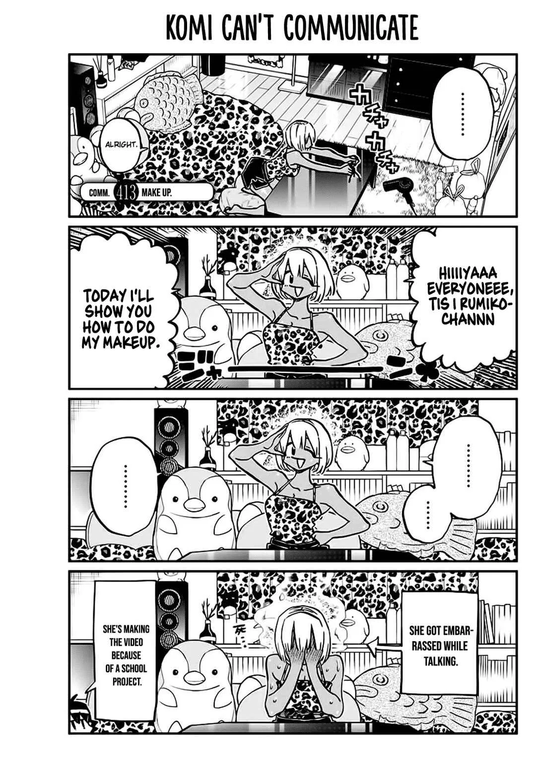 Komi-san wa Komyushou Desu. Chapter 413 – Page 1
