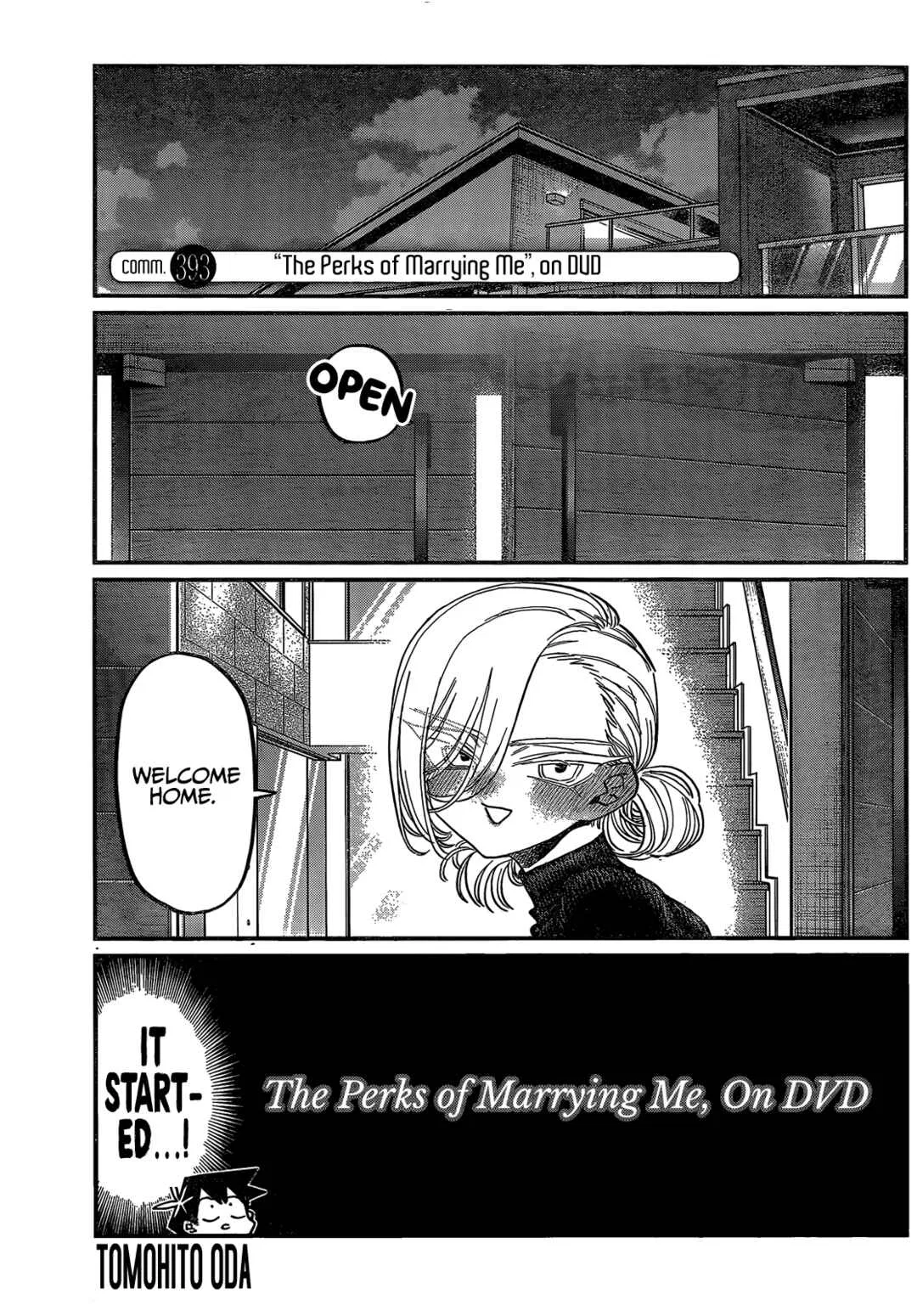Komi-san wa Komyushou Desu. Chapter 393 – Page 1
