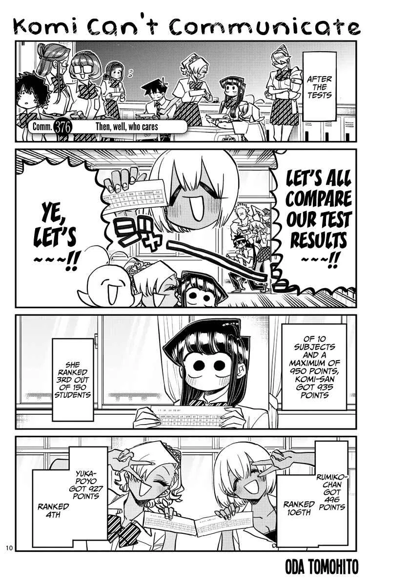 Komi-san wa Komyushou Desu. Chapter 376 – Page 1