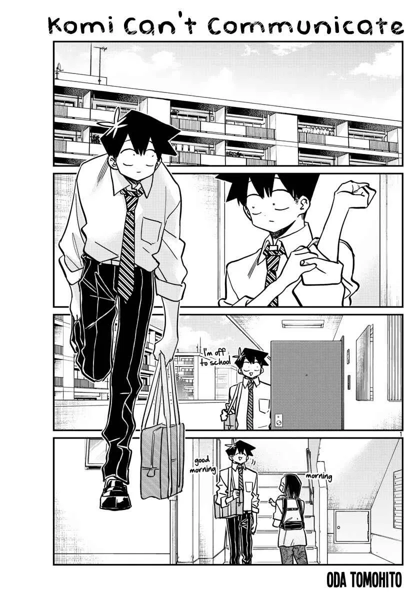 Komi-san wa Komyushou Desu. Chapter 366 – Page 1