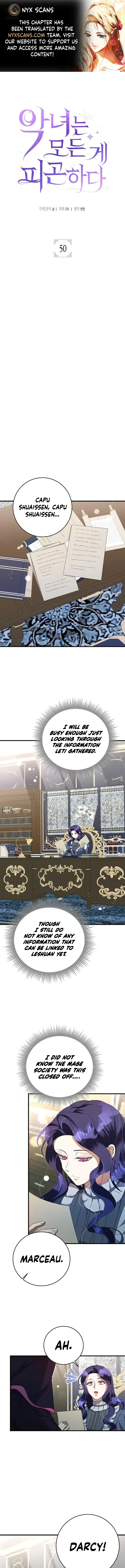 The Villainess is Done Trying Chapter 50 – Page 1