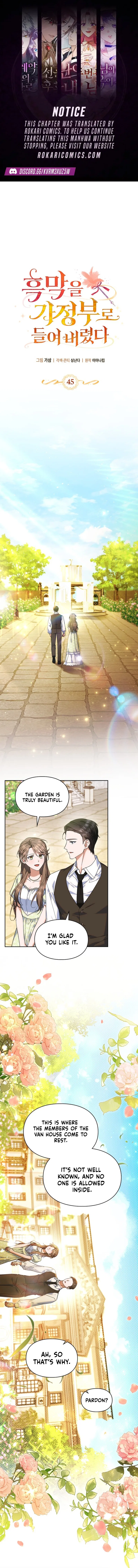 I Hired a Villain as My Housekeeper Chapter 45 – Page 1