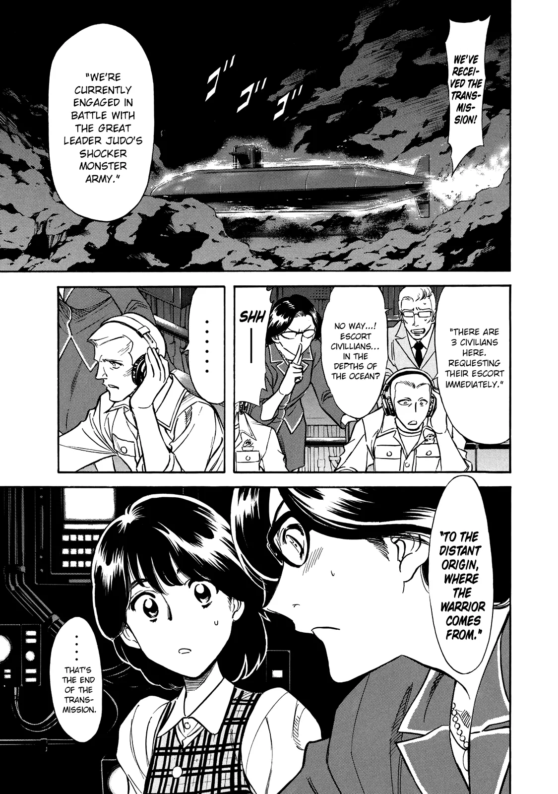 Shin Kamen Rider SPIRITS Chapter 34 – Page 1