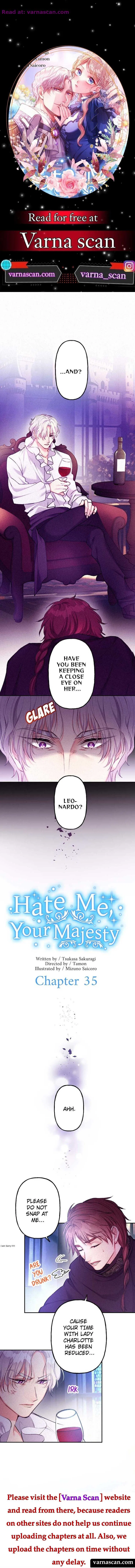 Hate Me, Your Majesty Chapter 35 – Page 1