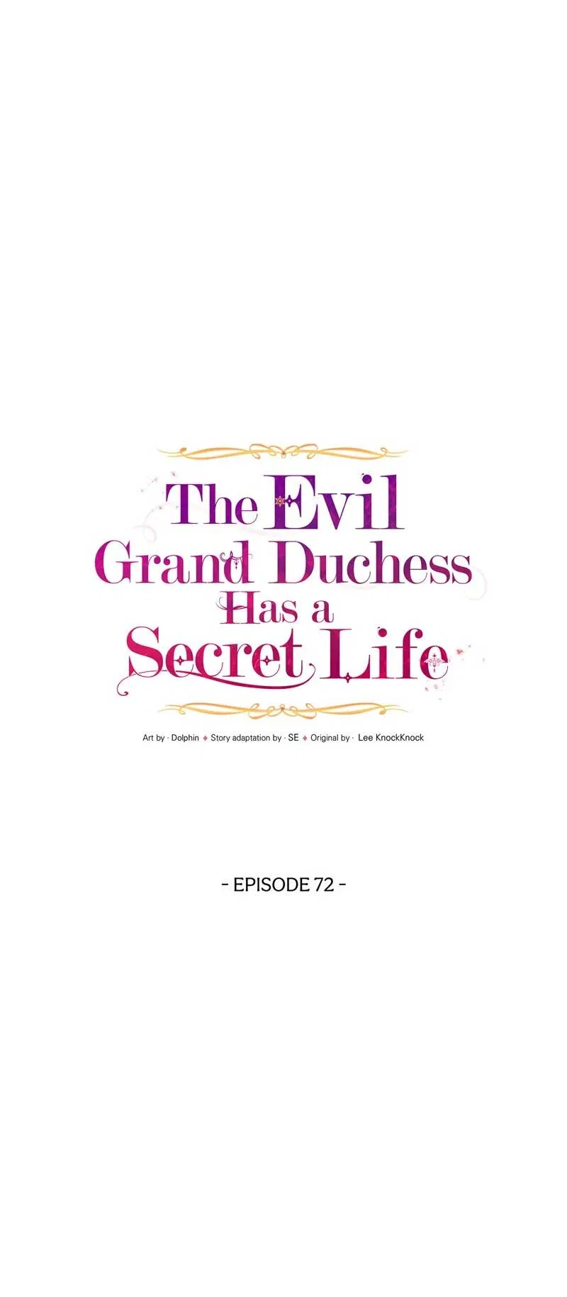 The Evil Grand Duchess Has a Secret Life Chapter 72 – Page 10