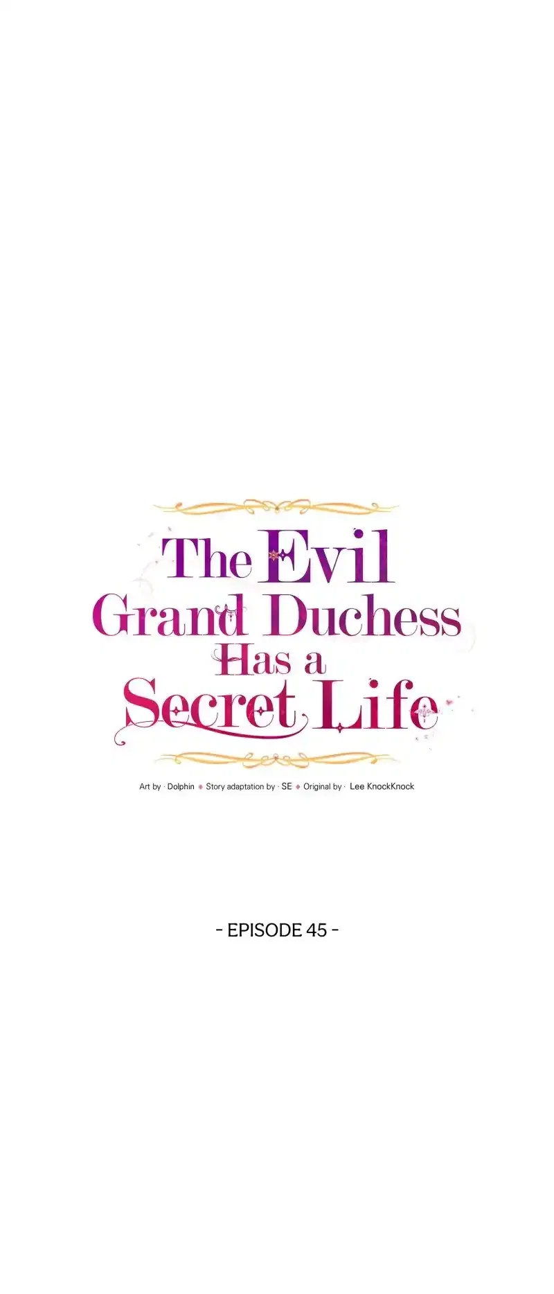 The Evil Grand Duchess Has a Secret Life Chapter 45 – Page 58