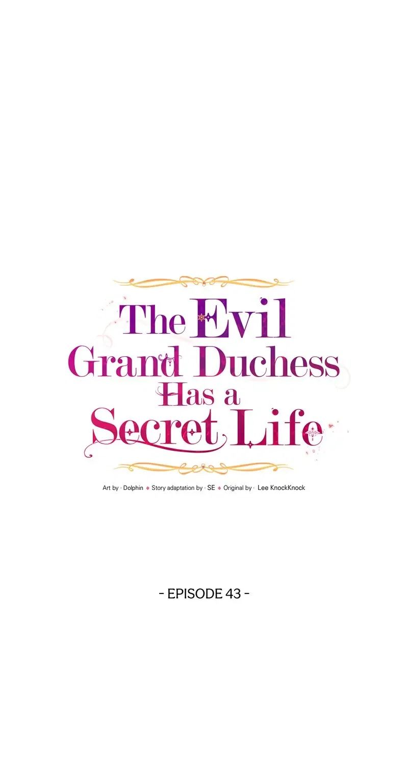 The Evil Grand Duchess Has a Secret Life Chapter 43 – Page 4