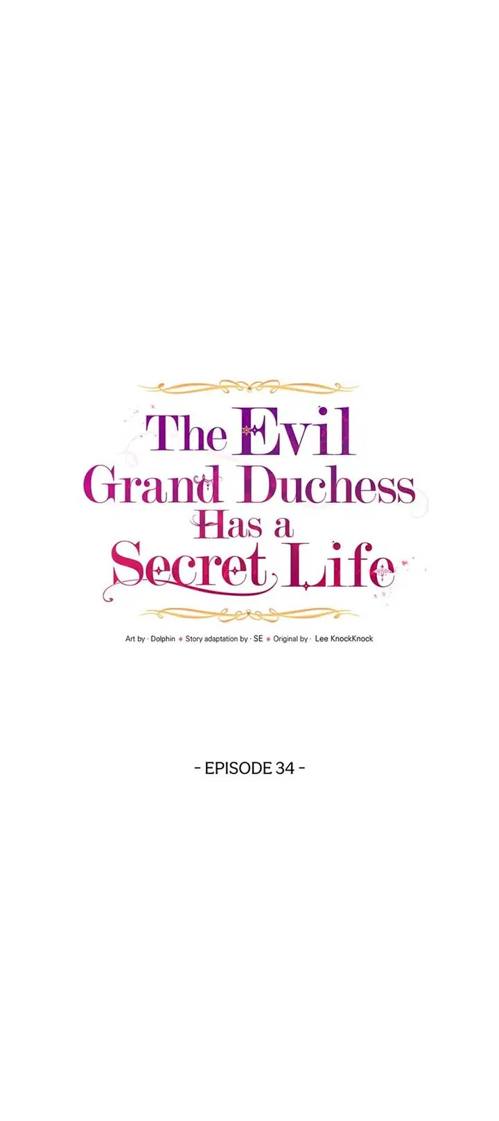 The Evil Grand Duchess Has a Secret Life Chapter 34 – Page 29