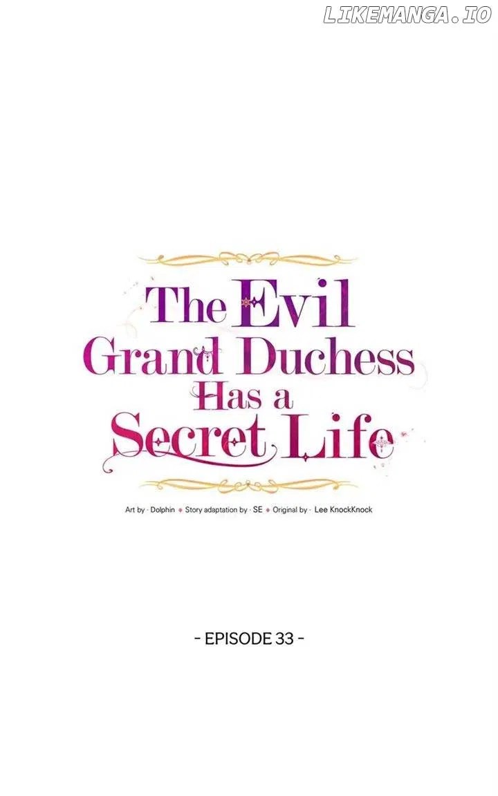 The Evil Grand Duchess Has a Secret Life Chapter 33 – Page 19